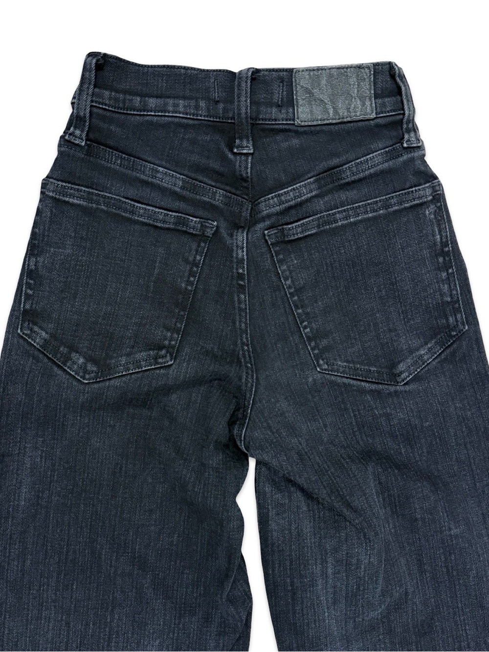 Madewell Perfect Vintage Wide-Leg Jean Black Rinse Wash Super Stretch Women’s 23 - Picture 6 of 6